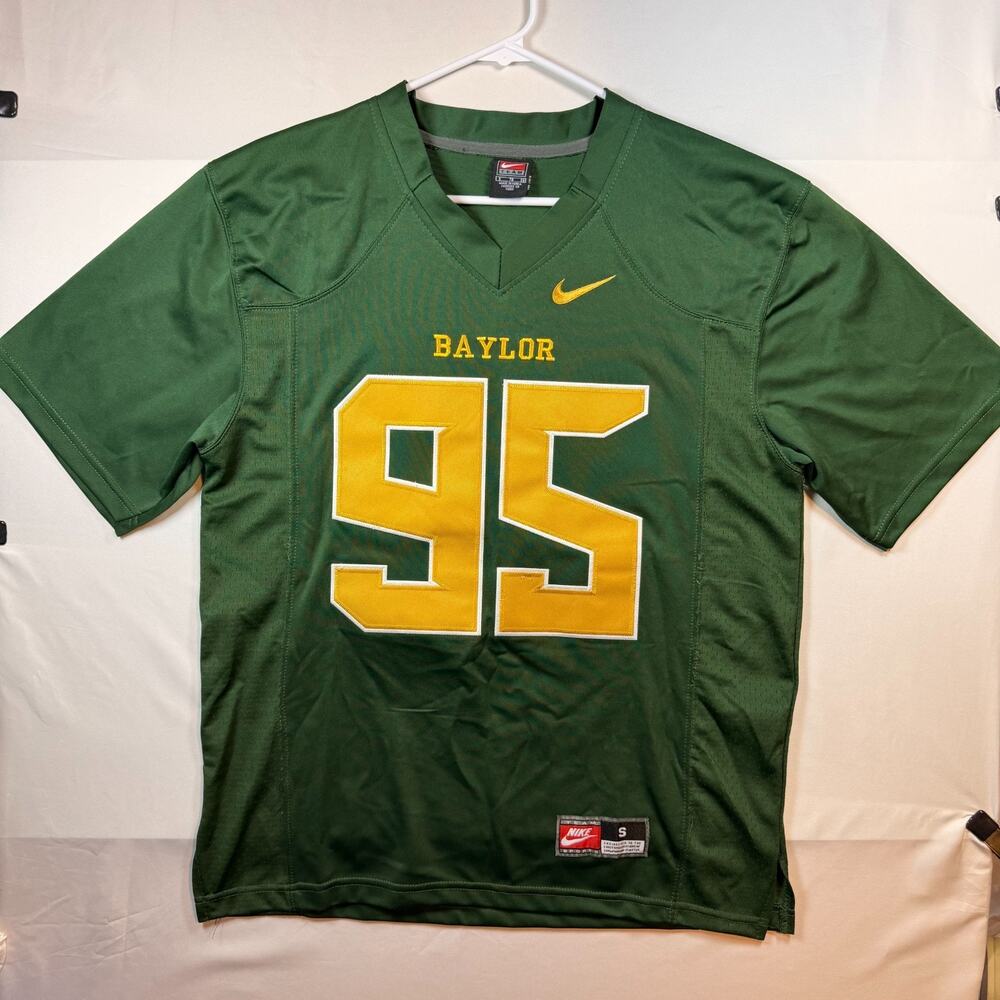 Nike Baylor Bears #95 Maters Football Jersey Size Small
